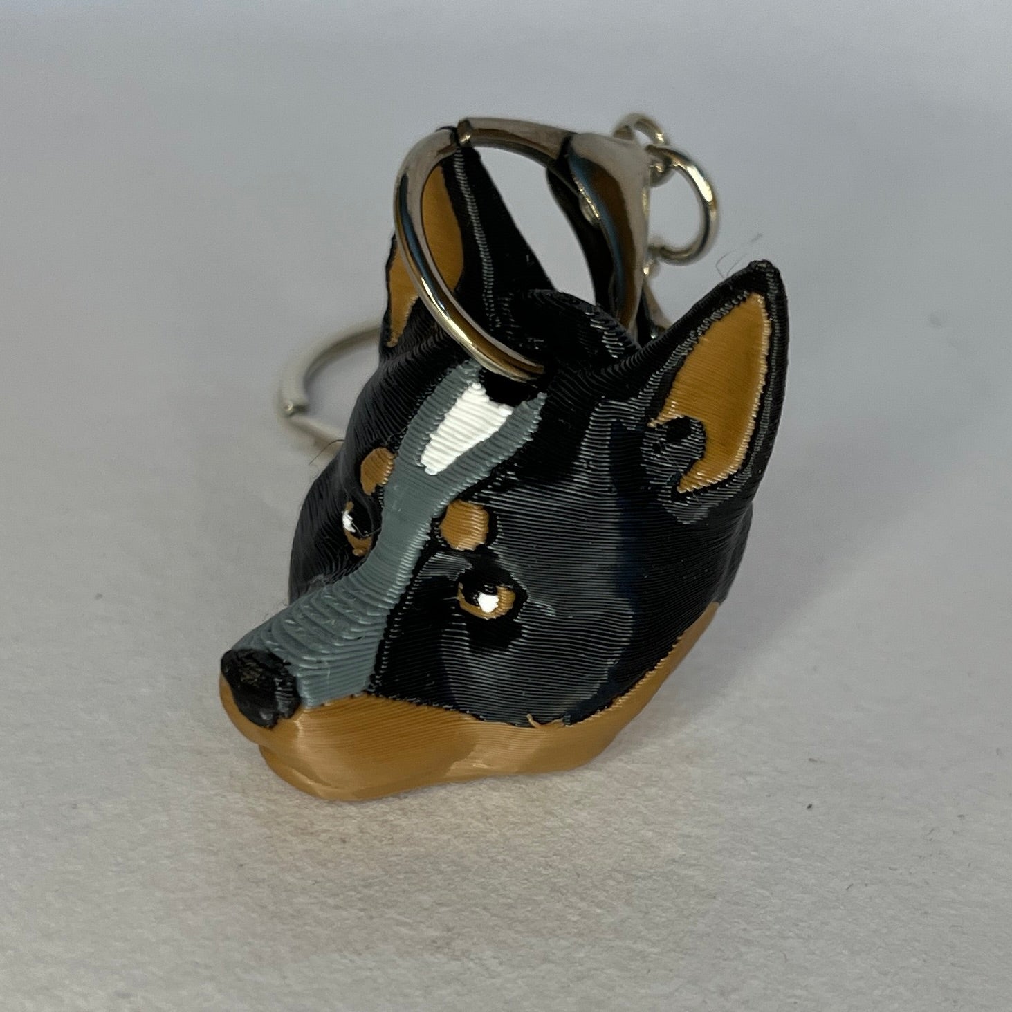 Dog Head Keychains