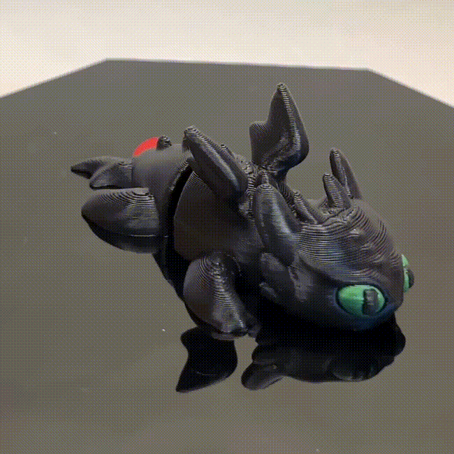 Night Fury - Light Fury Combo Keychains