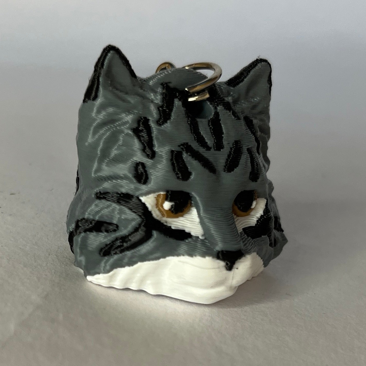 Cute 3D Cat Keychain Collection – Flexible & Realistic Cat Keychains (Furry, Sphynx, Pink Paw & Knitted Cat Variants)