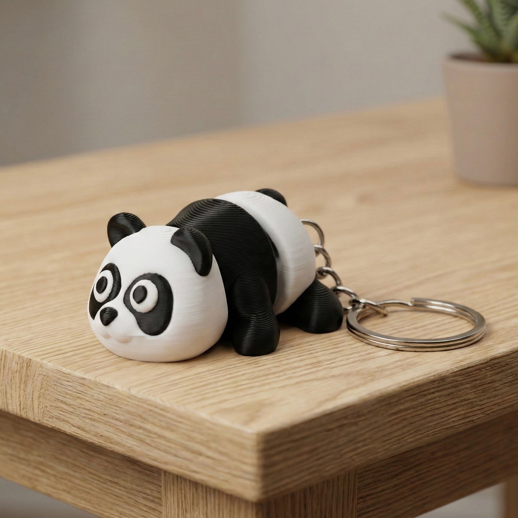 The Bamboo Bodyguard (Articulated Keychain)
