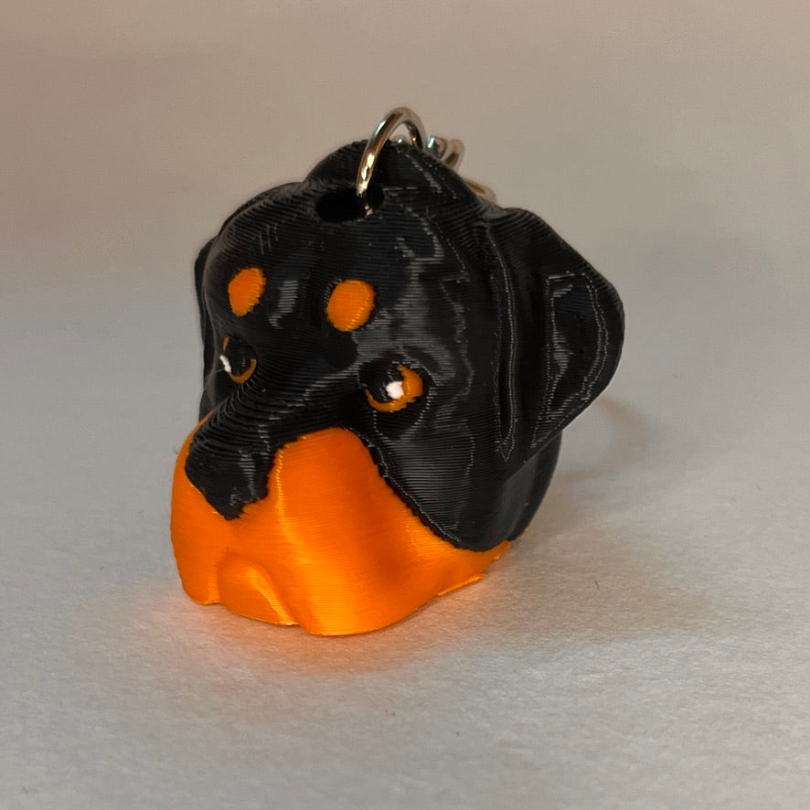 Dog Head Keychains
