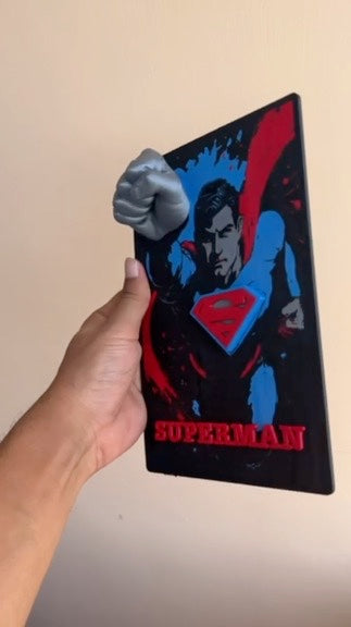 Man of Steel: The Breakout 3D Relief