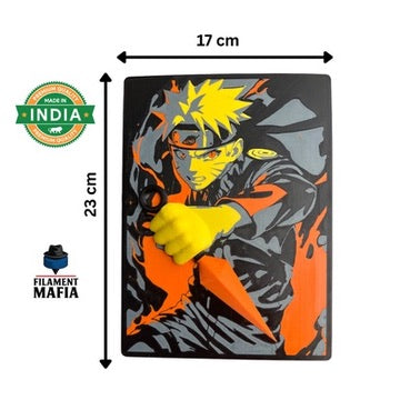Naruto 3D Wall Poster