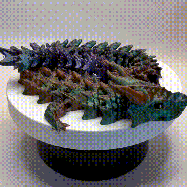 The Mystic Enforcer: Articulated Spirit Dragon