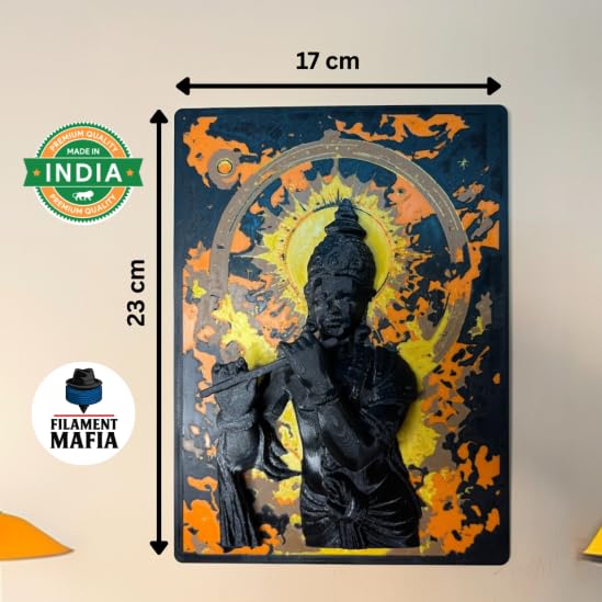 Lord Krishna 3D Wall Poster