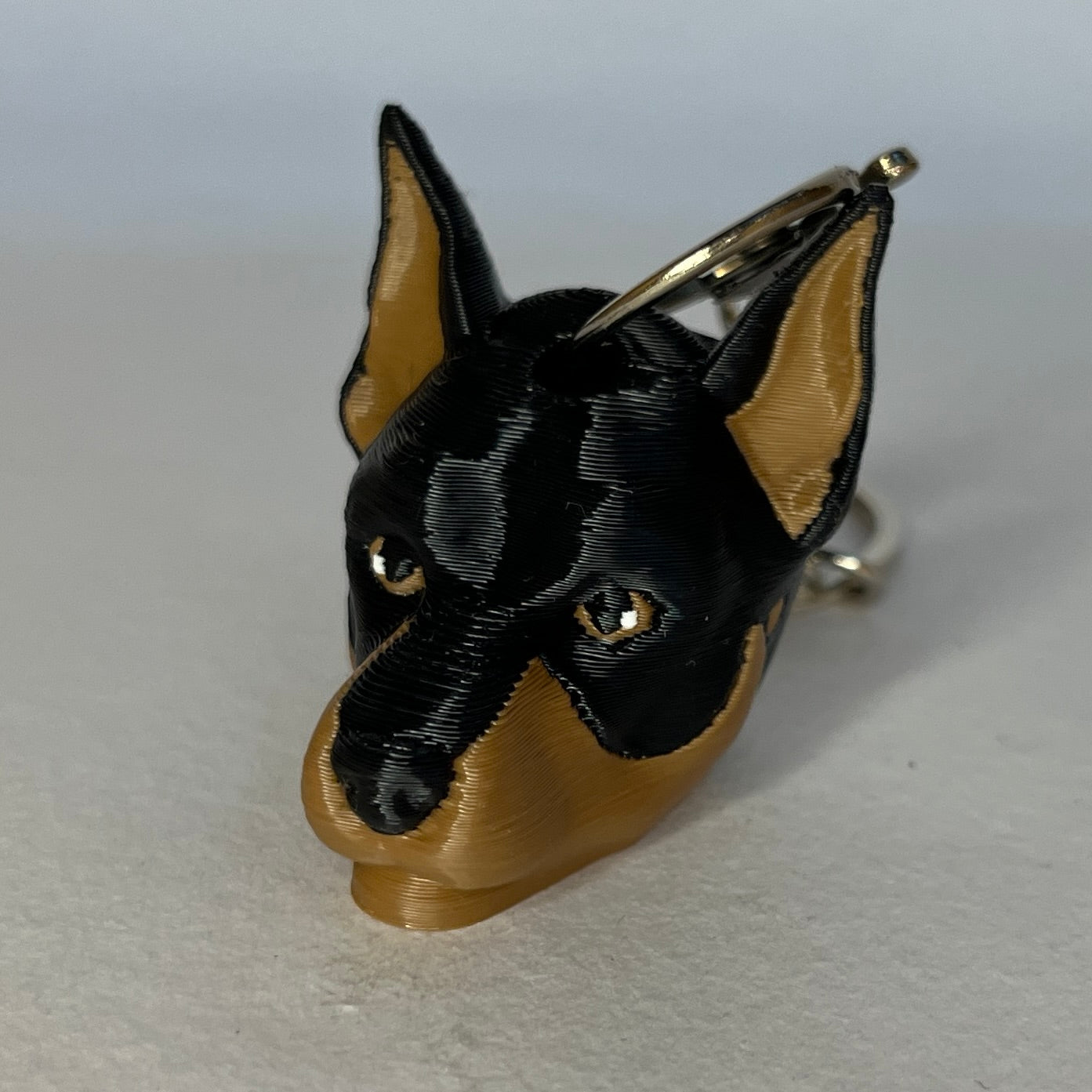 Dog Head Keychains