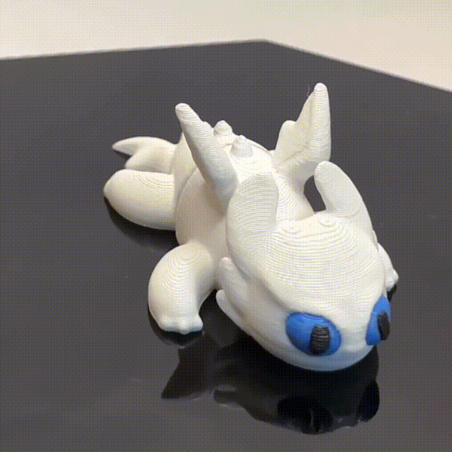 Night Fury - Light Fury Combo Keychains