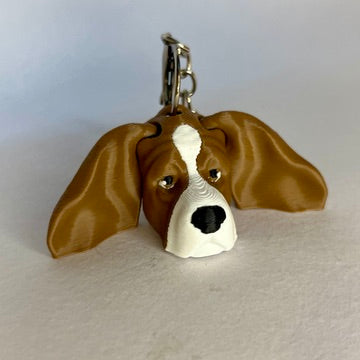 Dog Head Keychains
