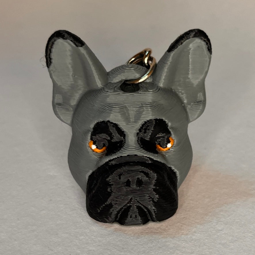 Dog Head Keychains