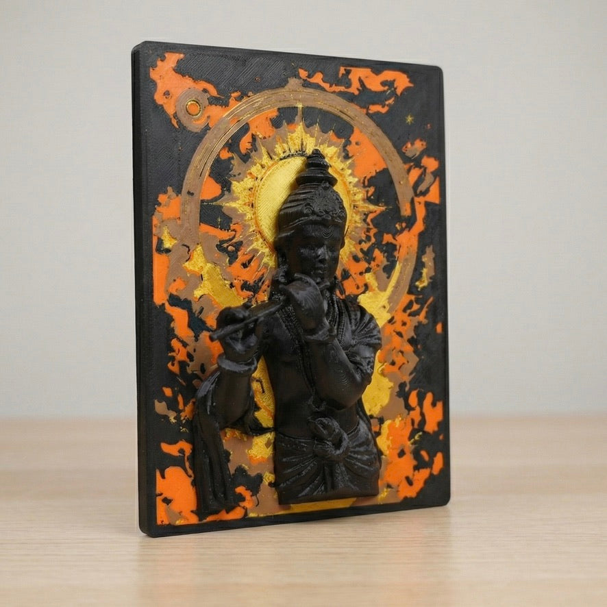 Lord Krishna Wall Poster