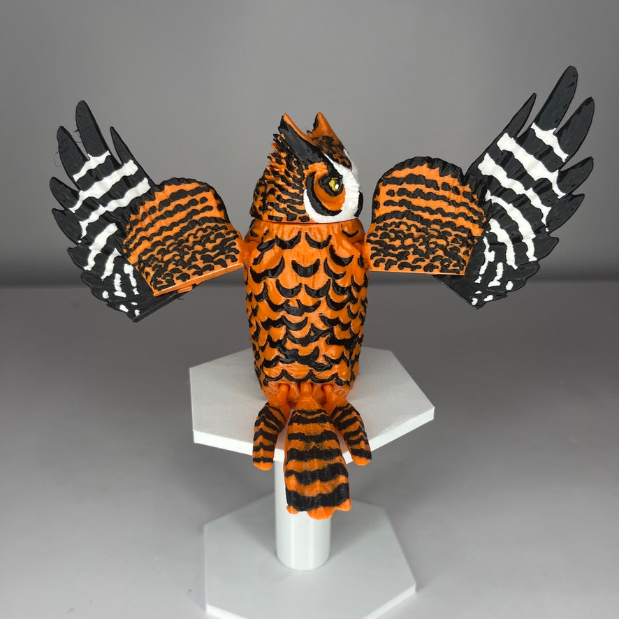 Flexi Great Horned Owl