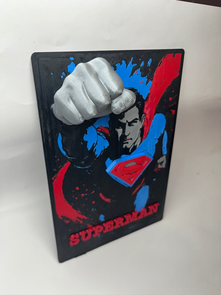 Man of Steel: The Breakout 3D Relief