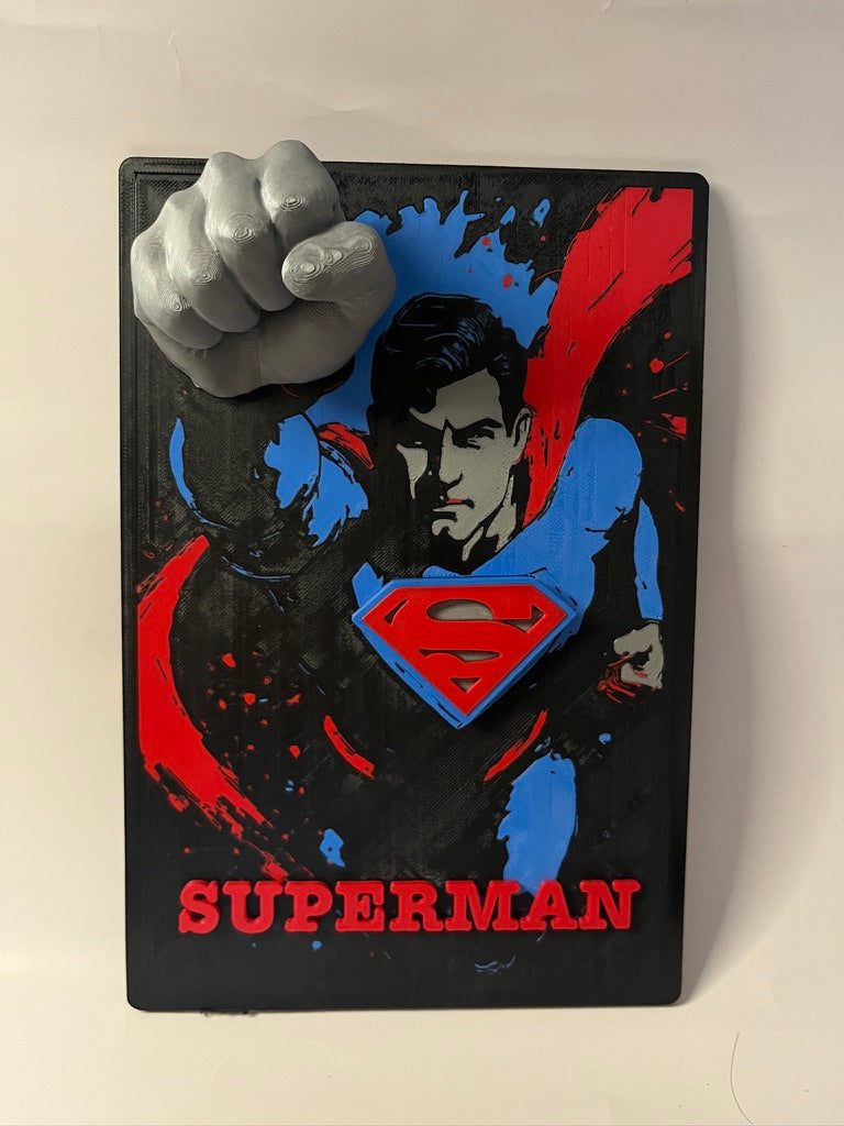 Man of Steel: The Breakout 3D Relief