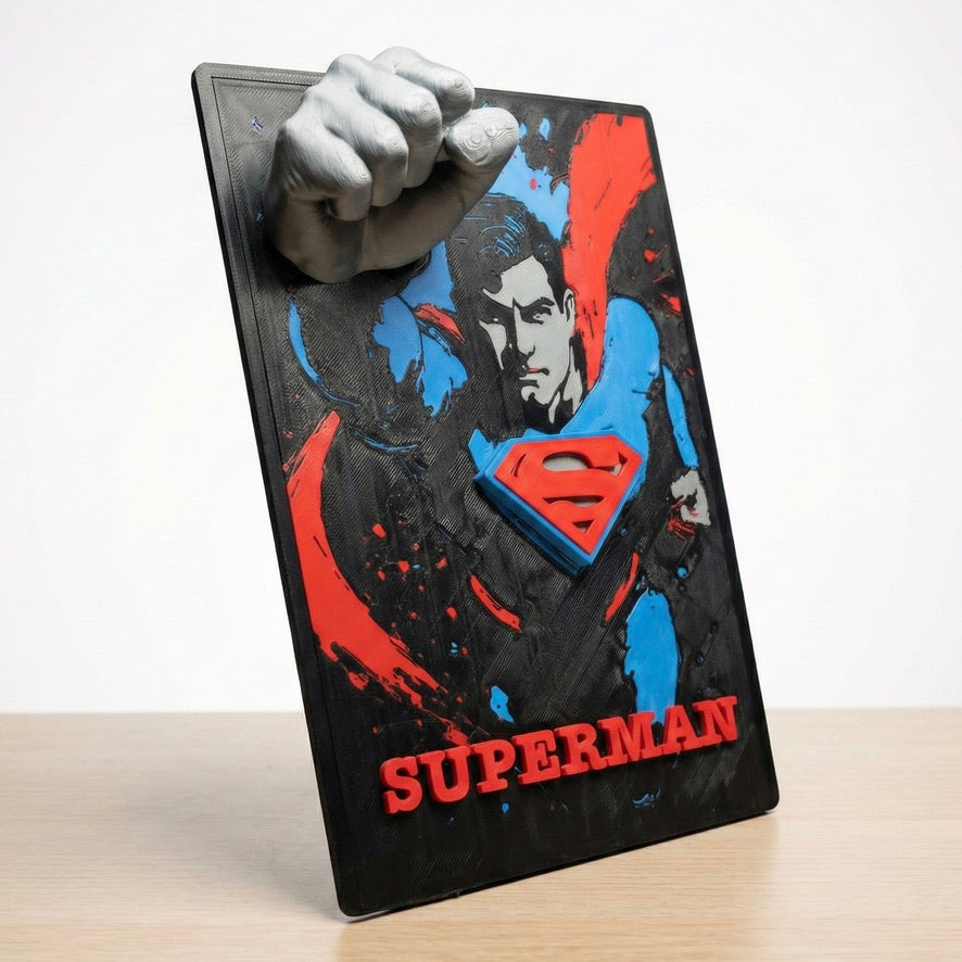 Man of Steel: The Breakout 3D Relief