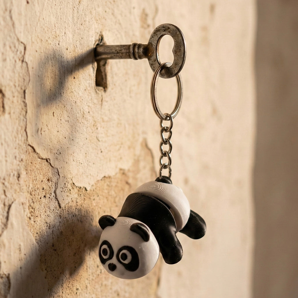 The Bamboo Bodyguard (Articulated Keychain)