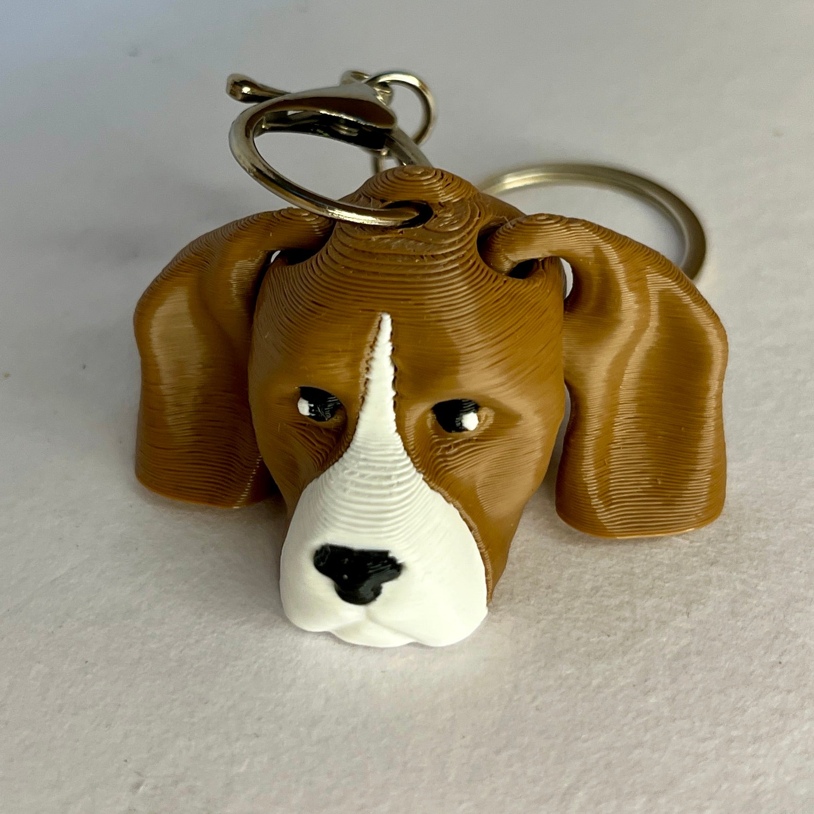 Dog Head Keychains