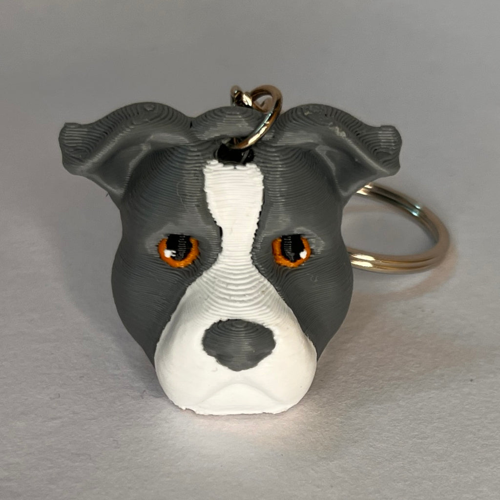 Dog Head Keychains