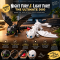 Big Night Fury and Light Fury Combo