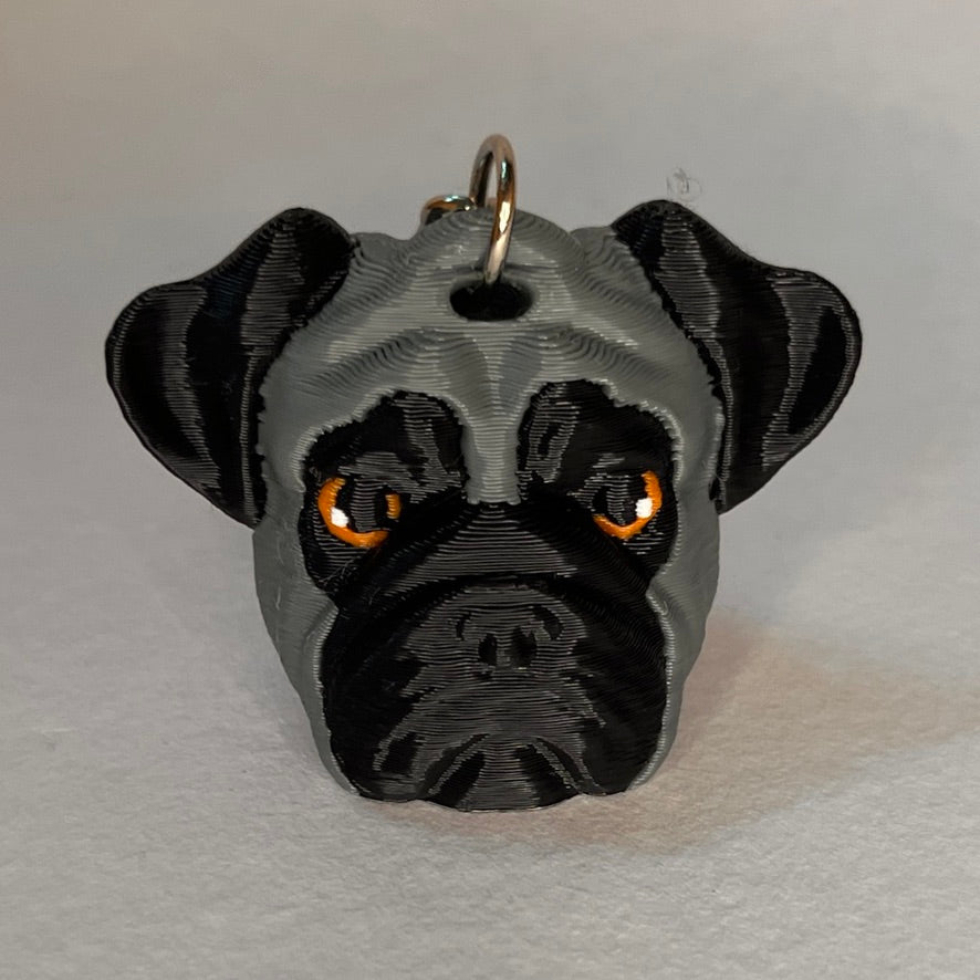 Dog Head Keychains