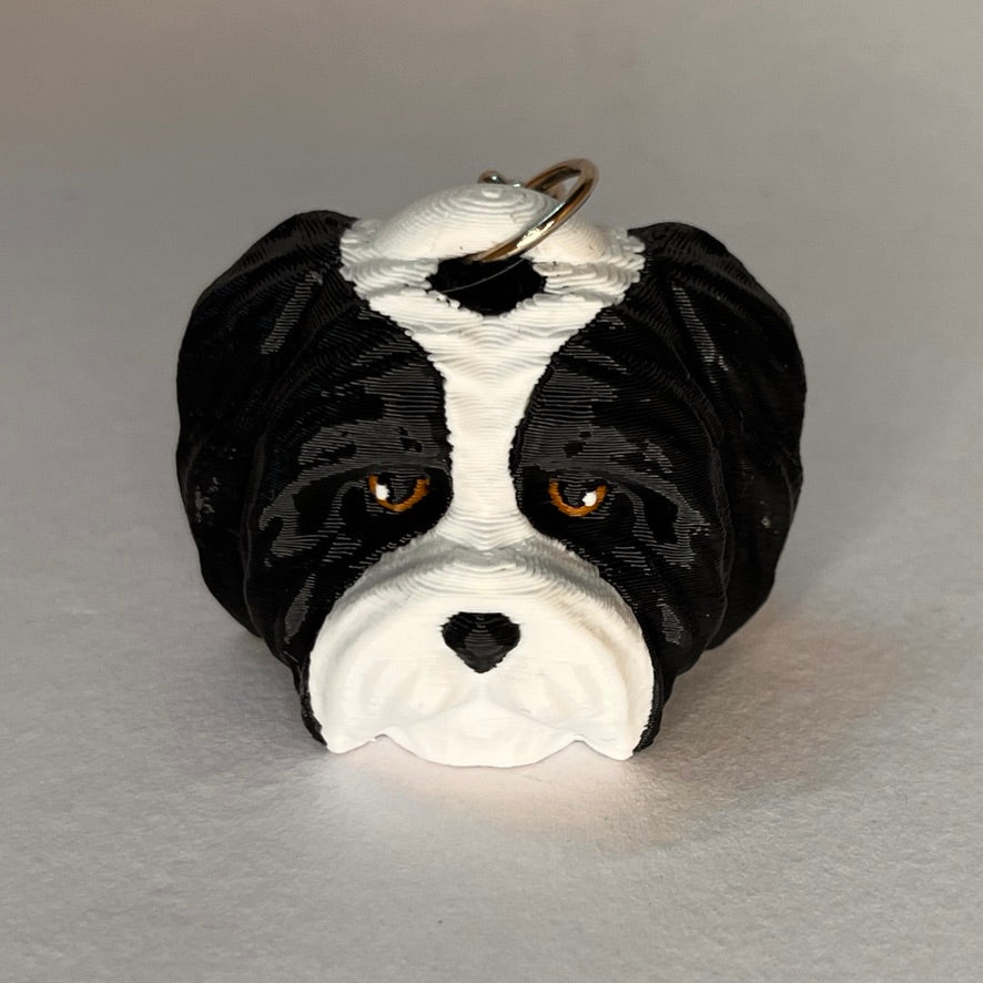 Dog Head Keychains