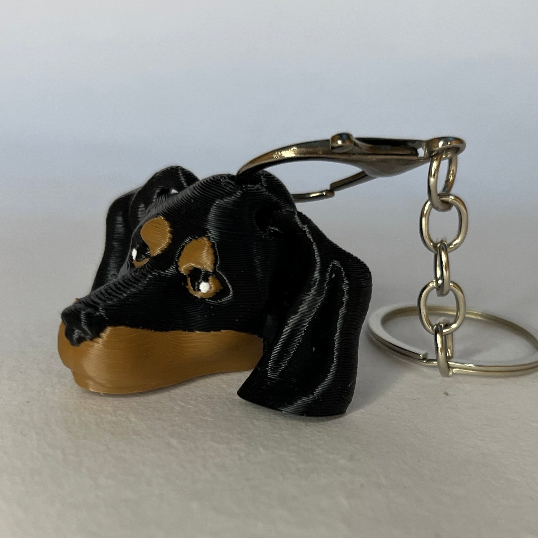 Dog Head Keychains