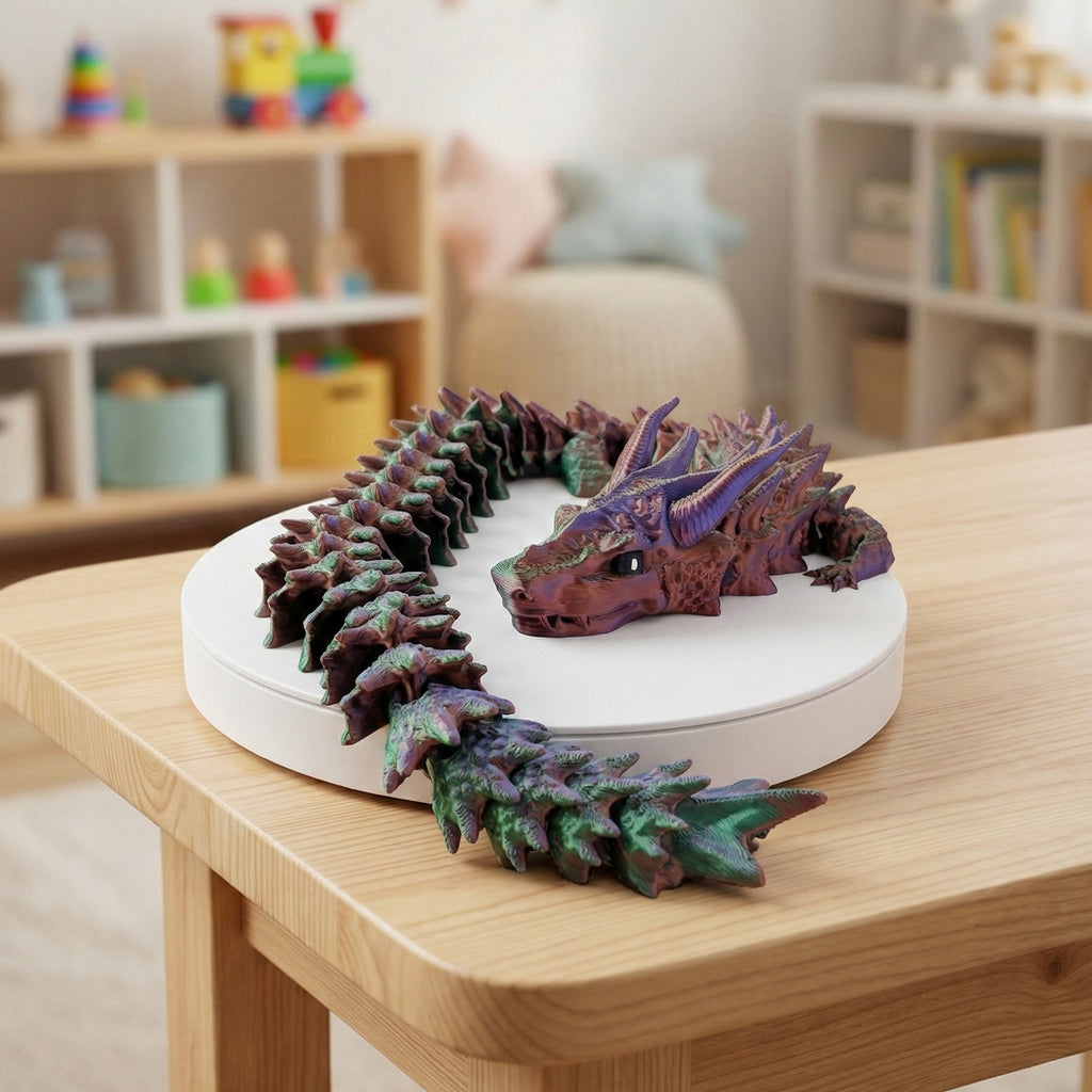 The Mystic Enforcer: Articulated Spirit Dragon