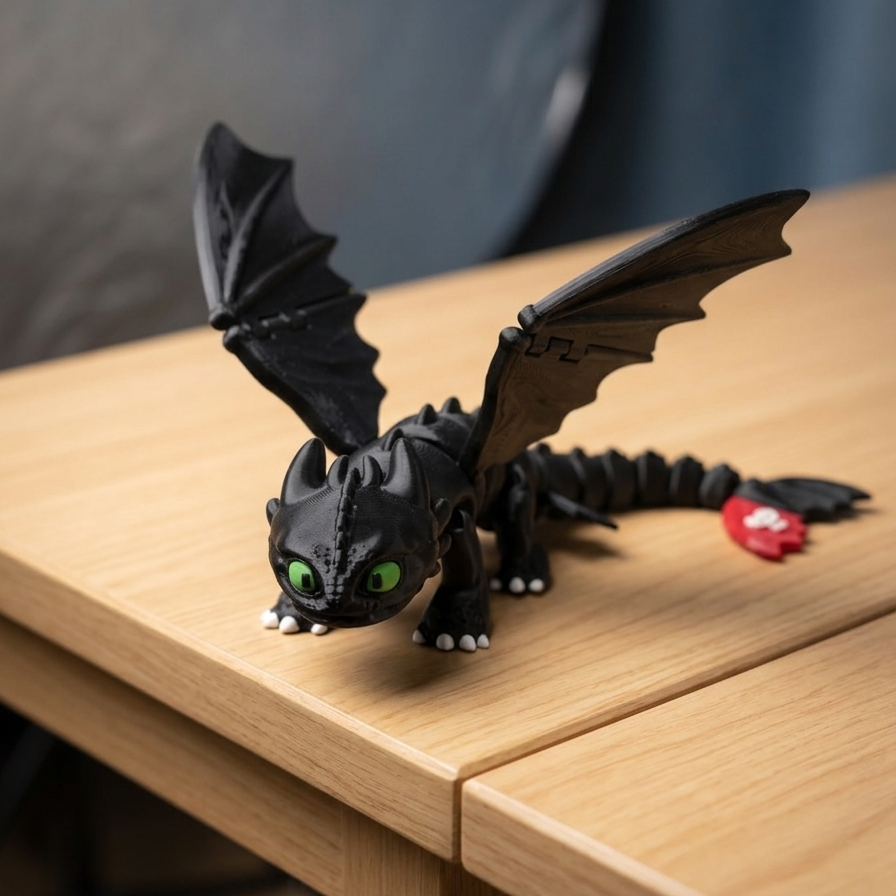 Big Night Fury Flexi Toy