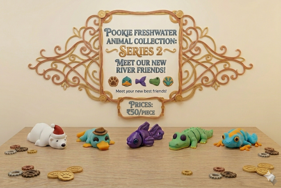 Fresh Water Collection (5 Fresh Water Mini Toys)